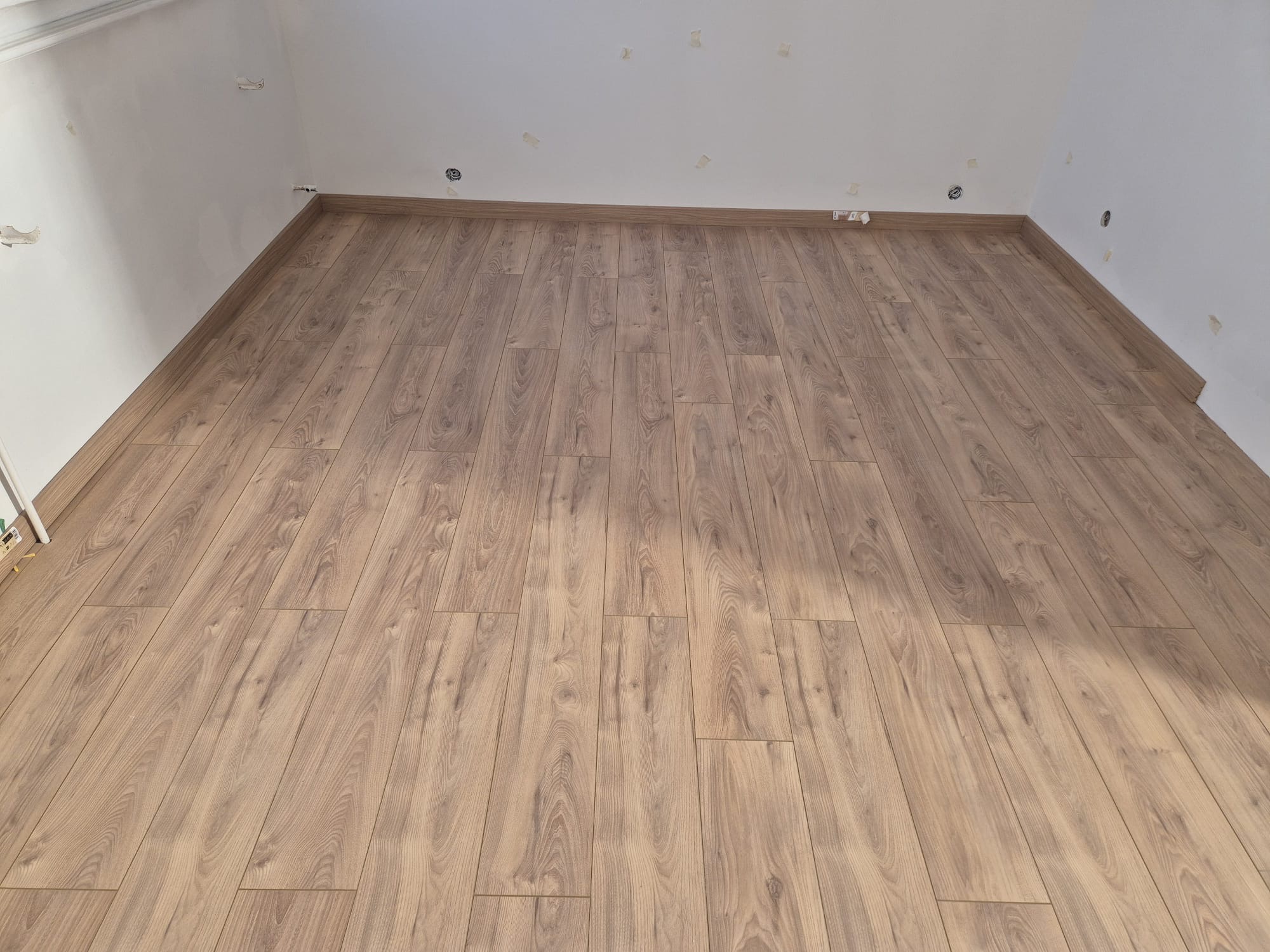 Pose de parquet stratifié